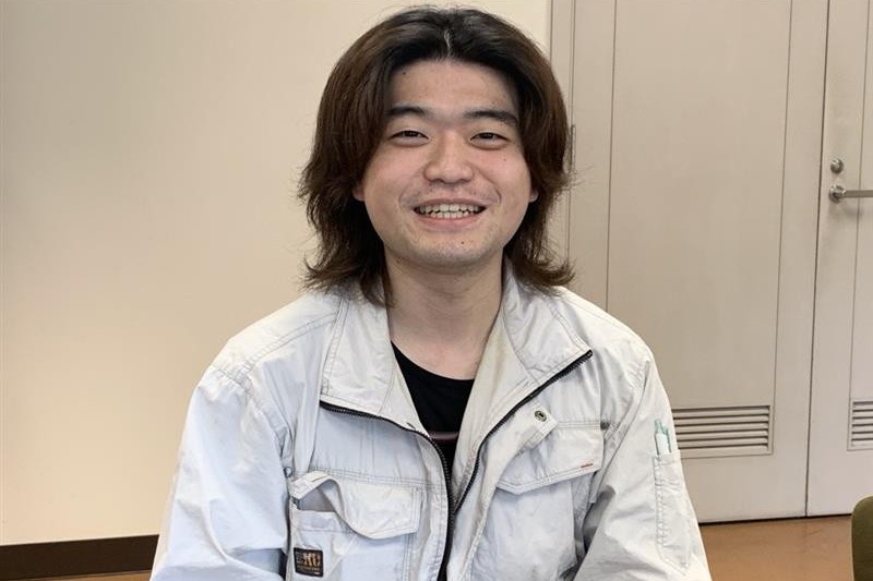 「接客が苦手だった僕でも、黙々と作業できるこの仕事はすごく合っていました。」