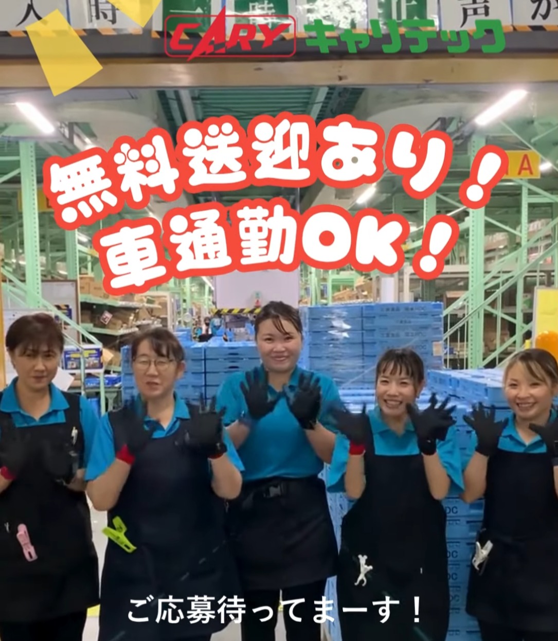 キャリテック株式会社 動画 仕分け