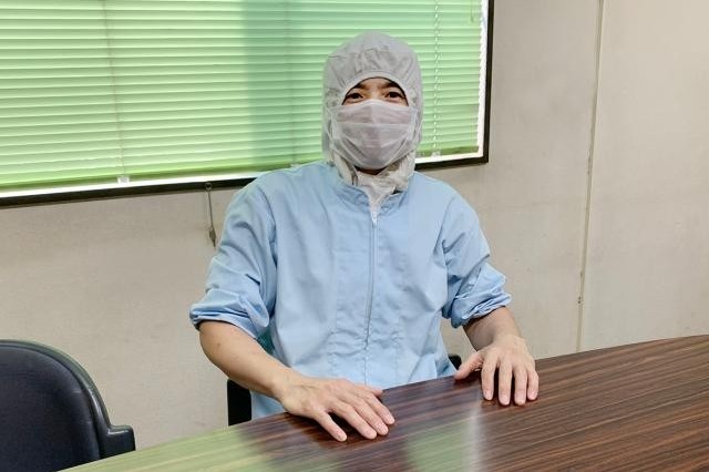 スタッフインタビュー／Oさん・40代男性／入社5年／業務用ラーメンスープやだしつゆを担当