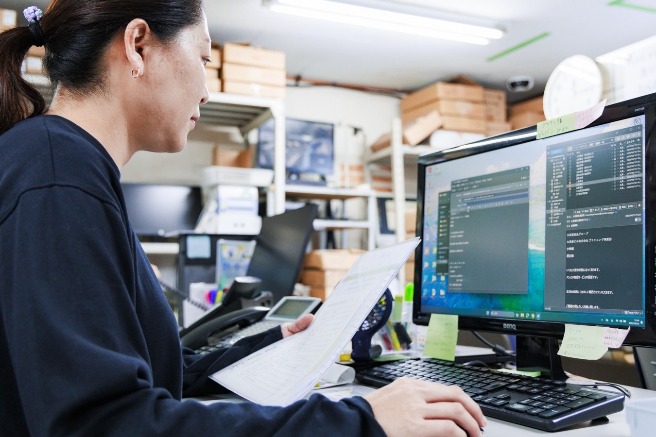 物流事務スタッフ/三郷市勤務/正社員/Excelスキル活かせる/転勤なし/安定企業で長く働ける環境物流センターでの一般事務/データ処理・加工